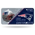 Rico Industries New England Patriots License Plate Metal 6734513427